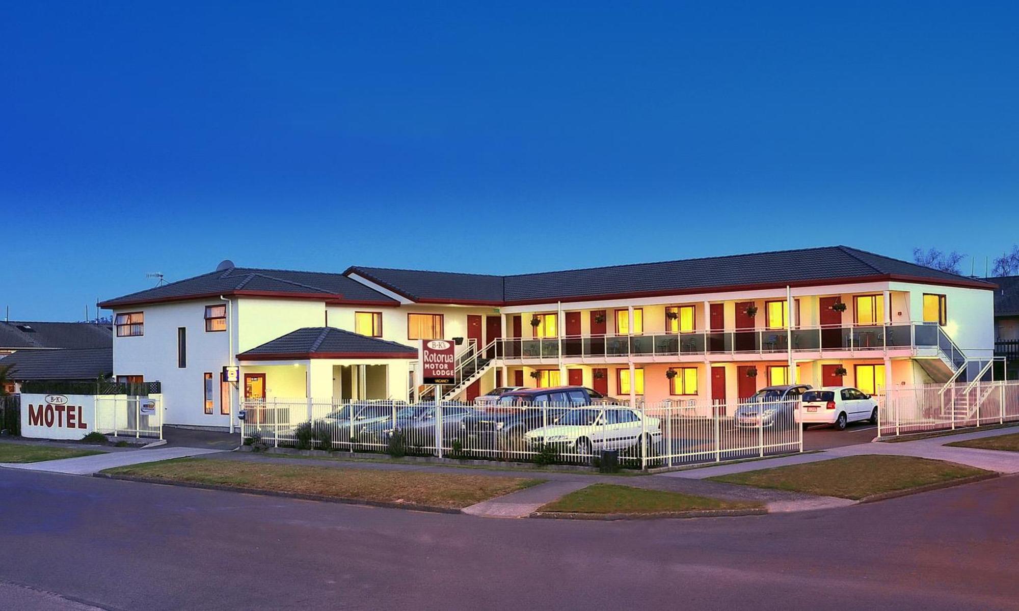 Bk'S Rotorua Motor Lodge Dış mekan fotoğraf